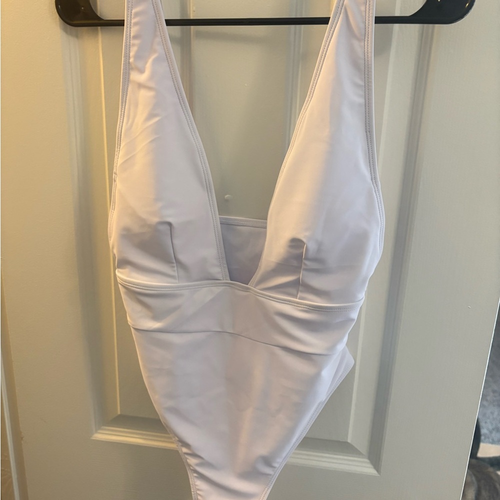One Piece Swimsuit - White